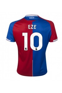 Crystal Palace Eberechi Eze #10 Jalkapallovaatteet Kotipaita 2023-24 Lyhythihainen